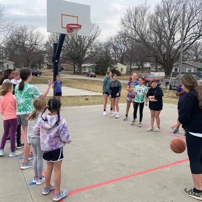 Hot Shot competition at Crestview Court.