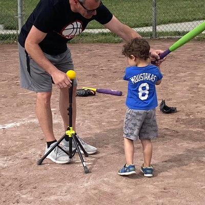 T-Ball fun at Bruning.