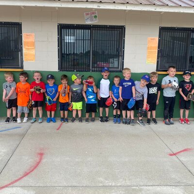 T-Ball Camp at Bruning Park.