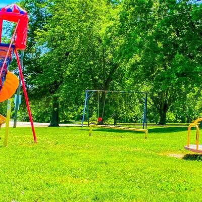 Lions Club Playground at the City Lake.